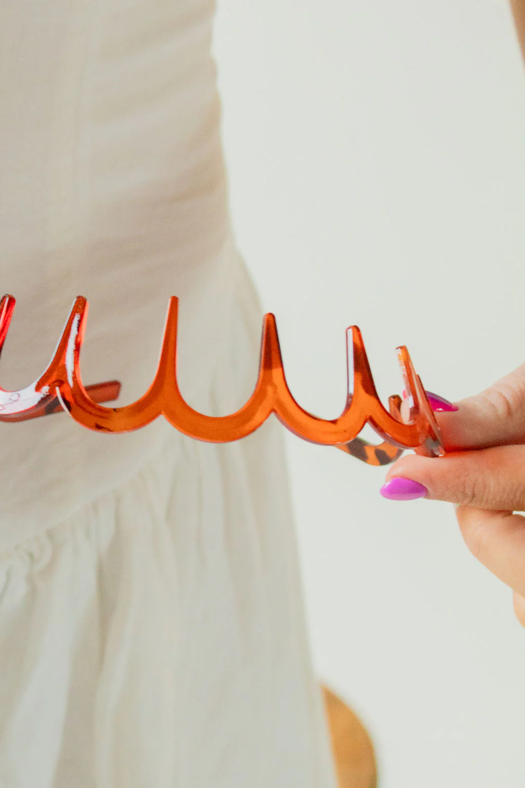 Neutral Wide Tooth Headband - Image 4