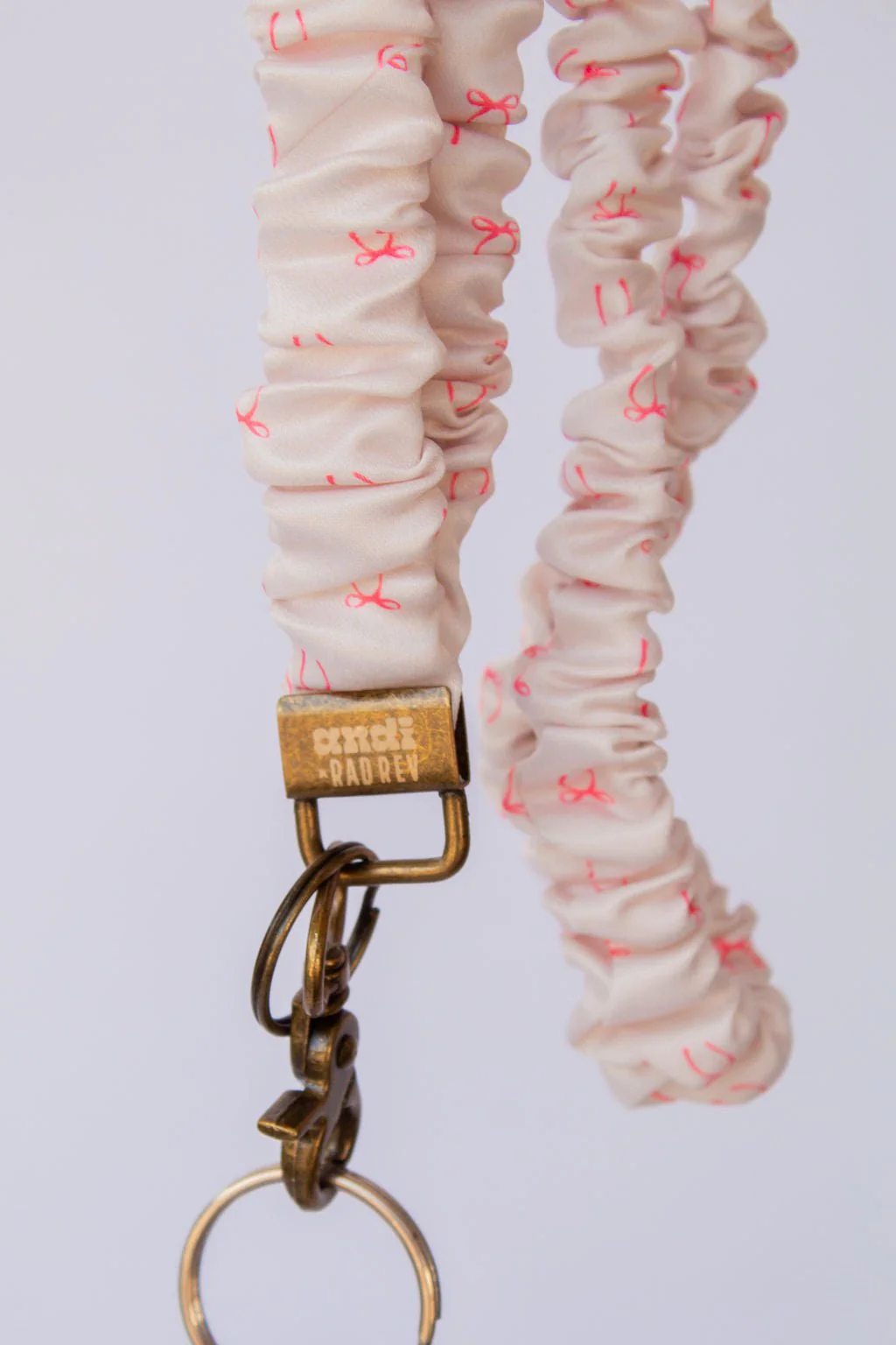 Andi x Rad Rev Pink Bows Lanyard - Image 3