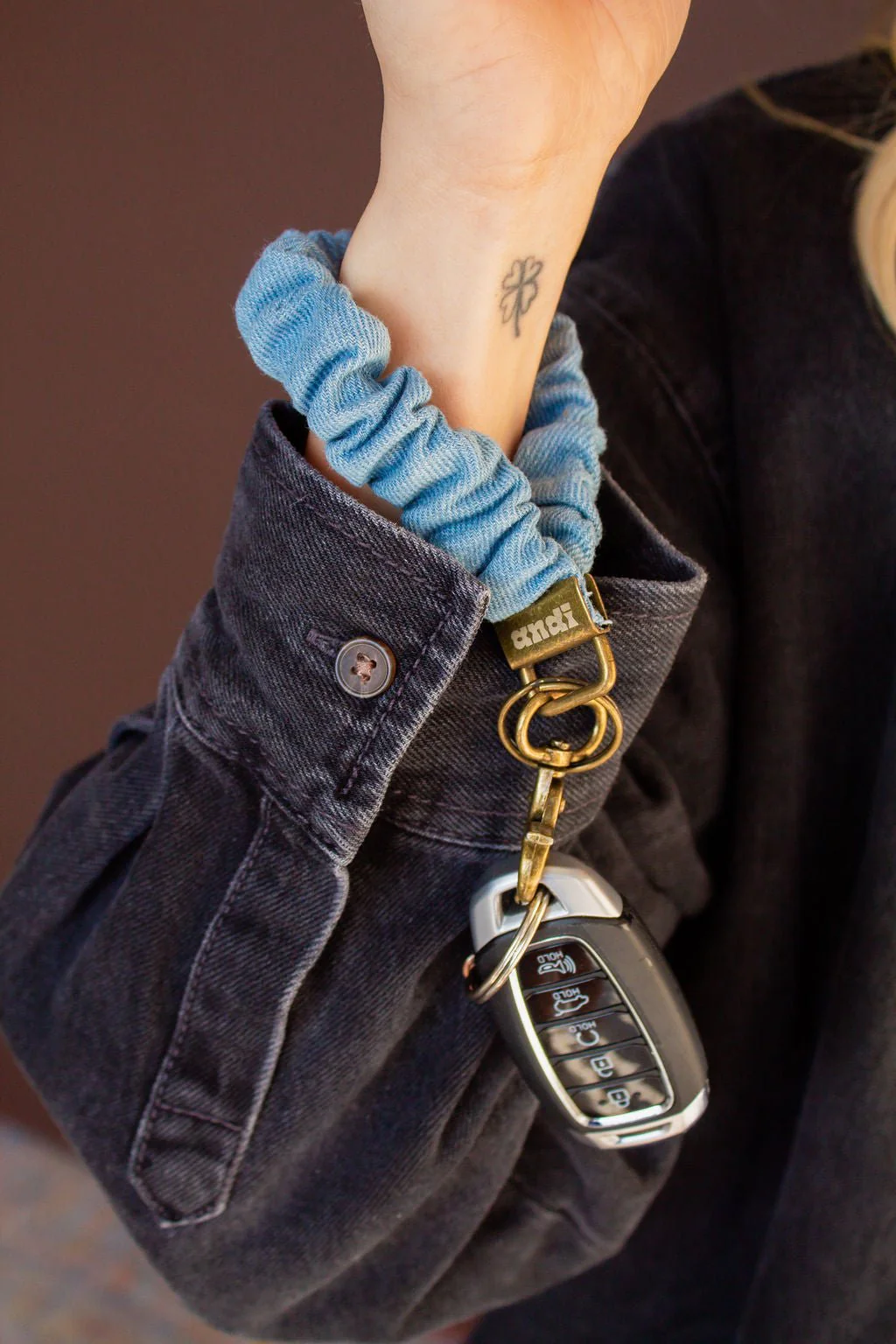 Baby Blue Jean Keychain - Image 4