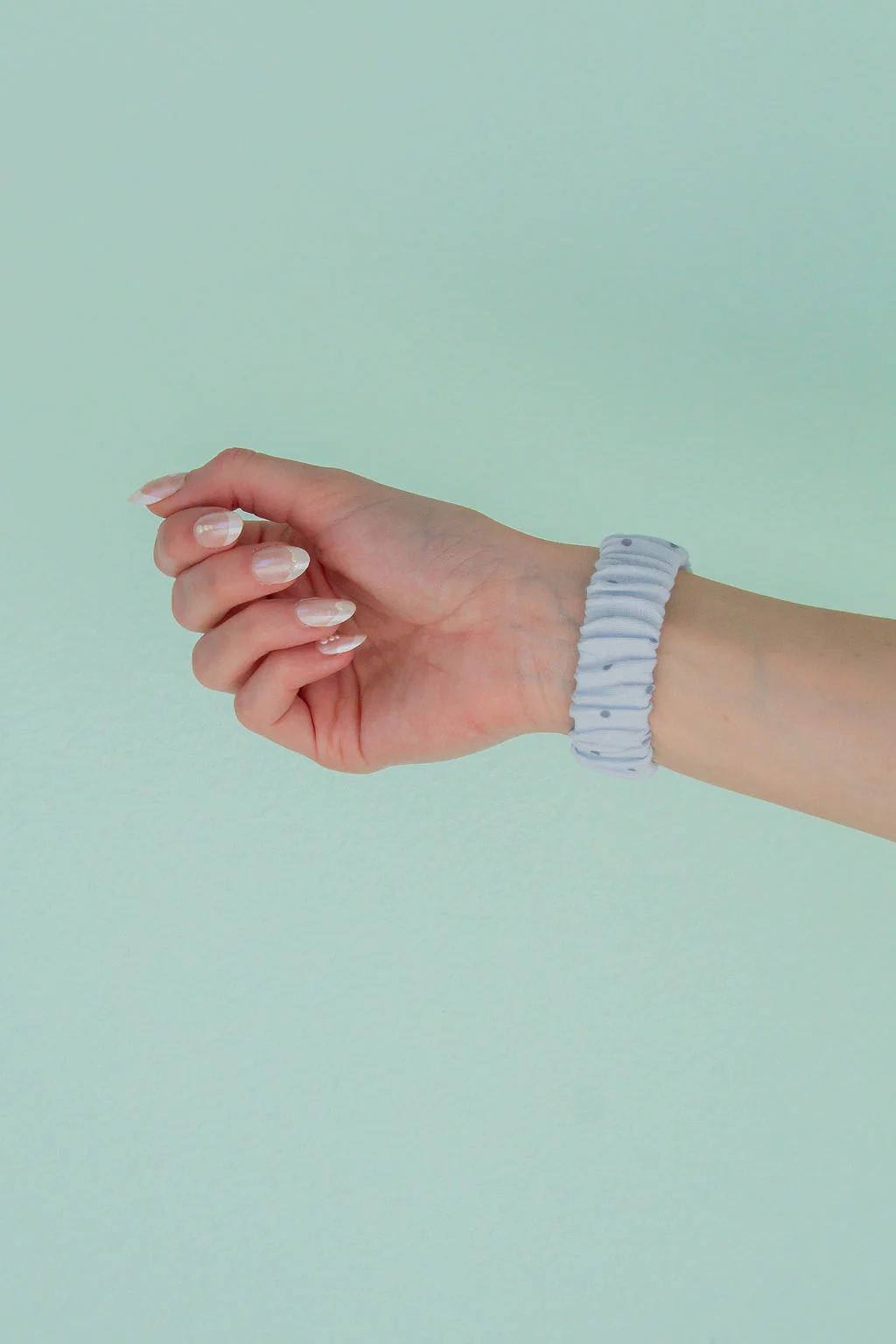 Blue Polka Dot Apple Watch Band - Image 2