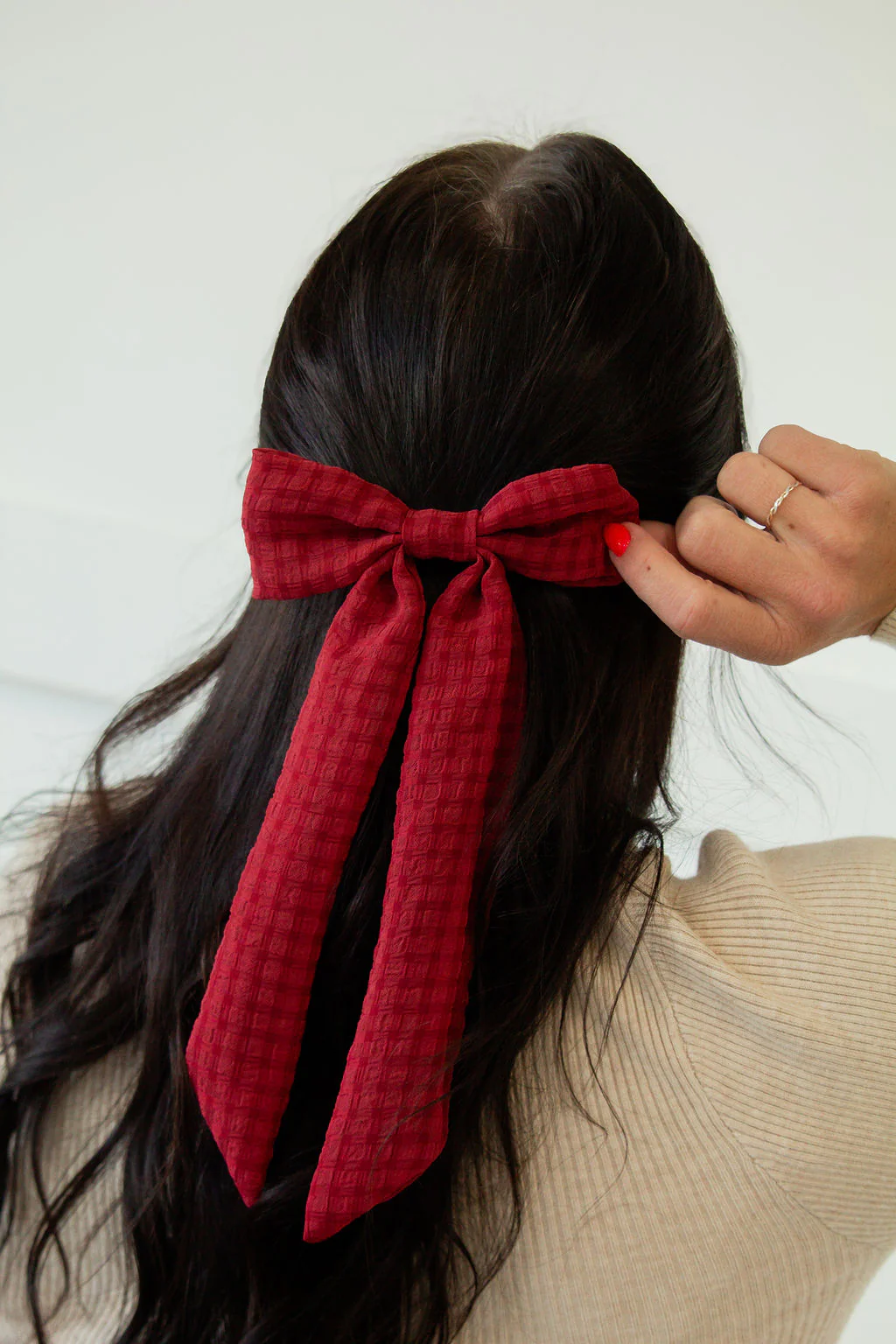 Brynley Bow Barrette - Image 3