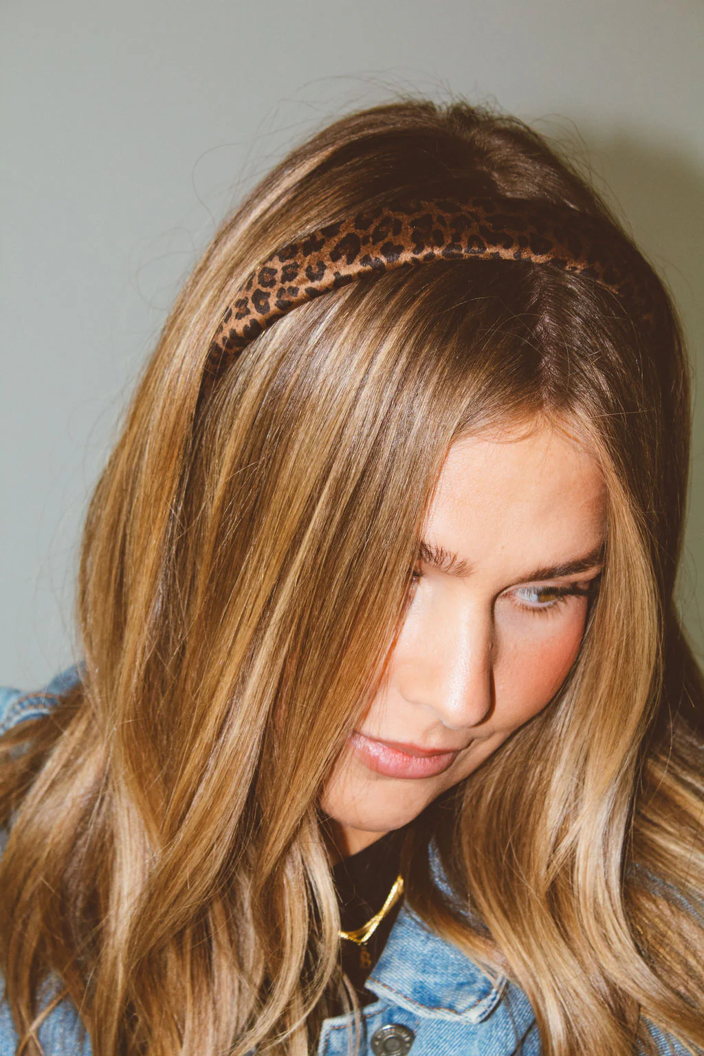 Cheetah Patterned Headband - Image 3