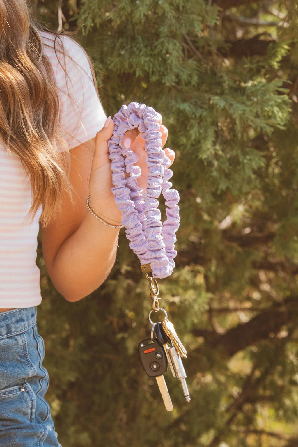 Chunky Purple Lanyard - Image 3