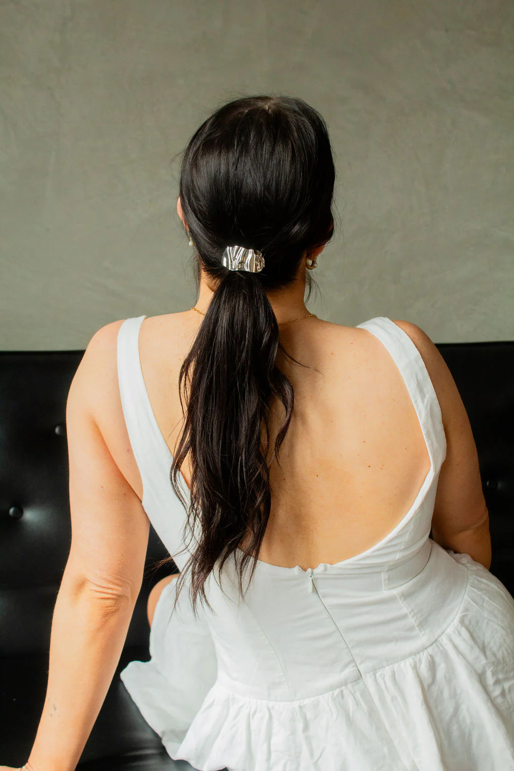 Crinkled Ponytail Cuff - Image 7