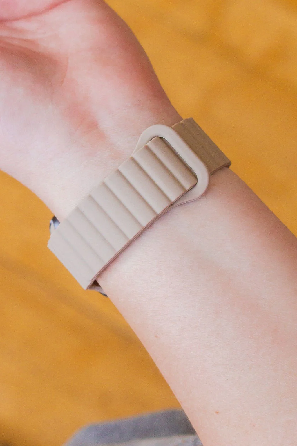 Desert Tan Magnetic Loop Watch Band - Image 4