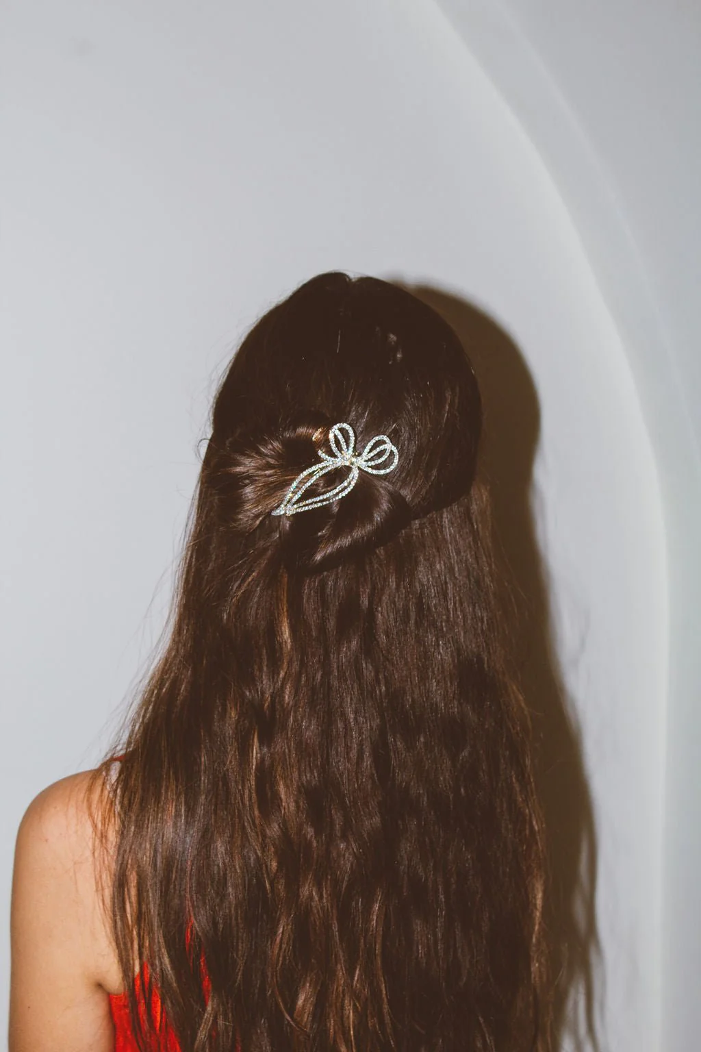 Diamond Bow Hair Pin - Image 3