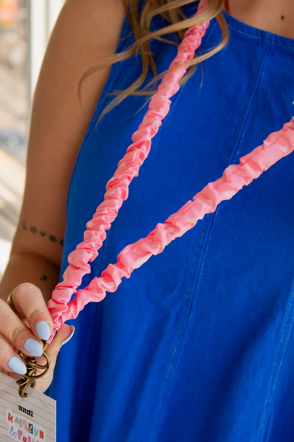 Pink Fresh Page Lanyard - Image 3