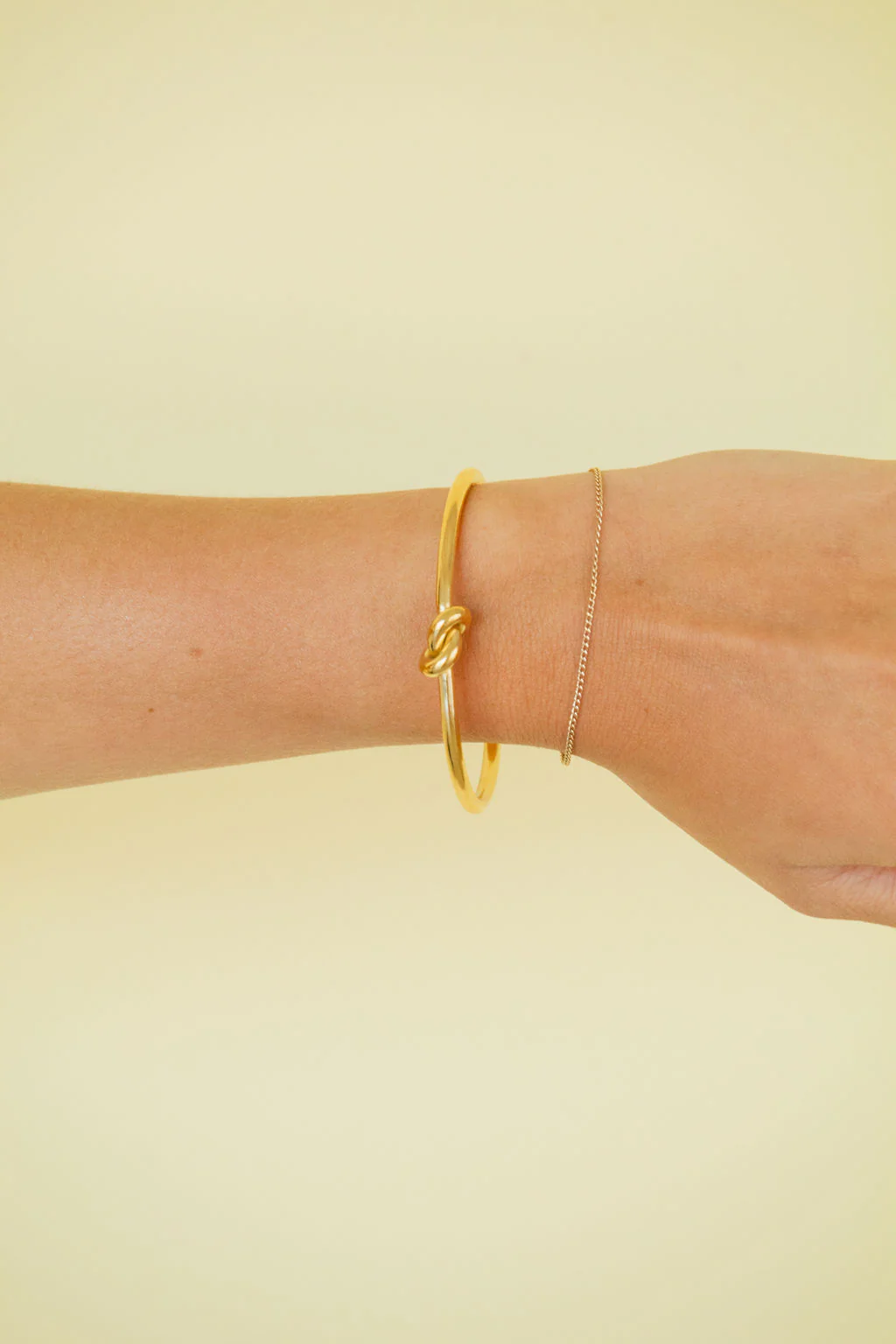 Gold Knotted Cuff - Image 5