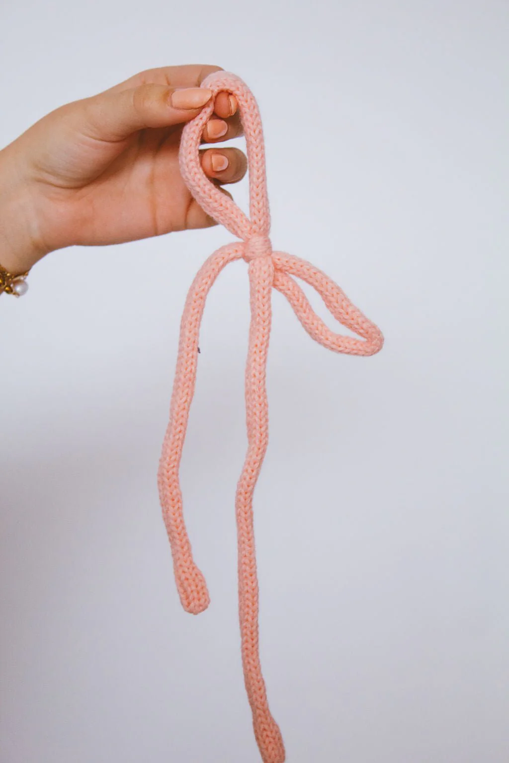Knit Long Bow Tie - Image 22