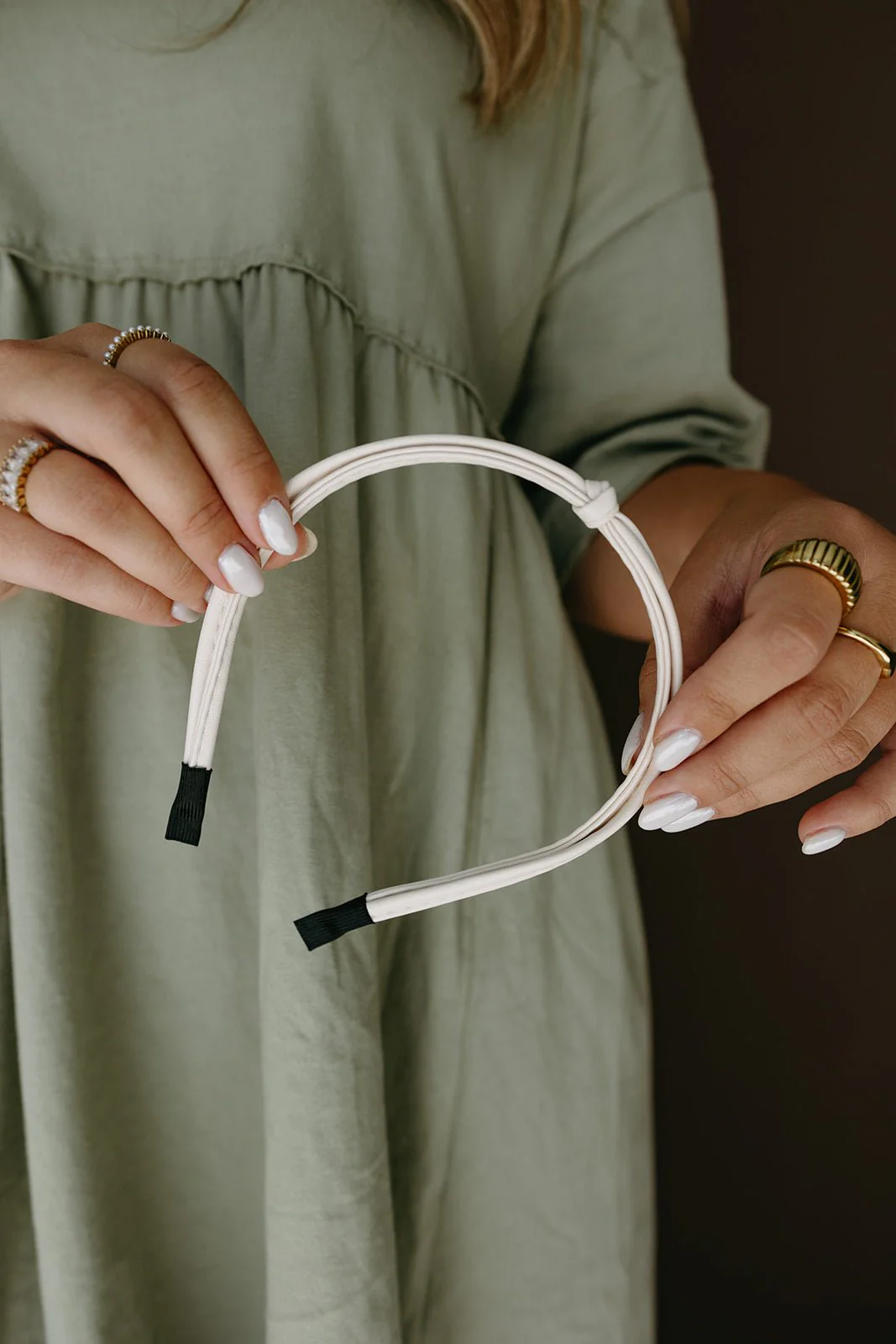 Leather Knot Headband - Image 9