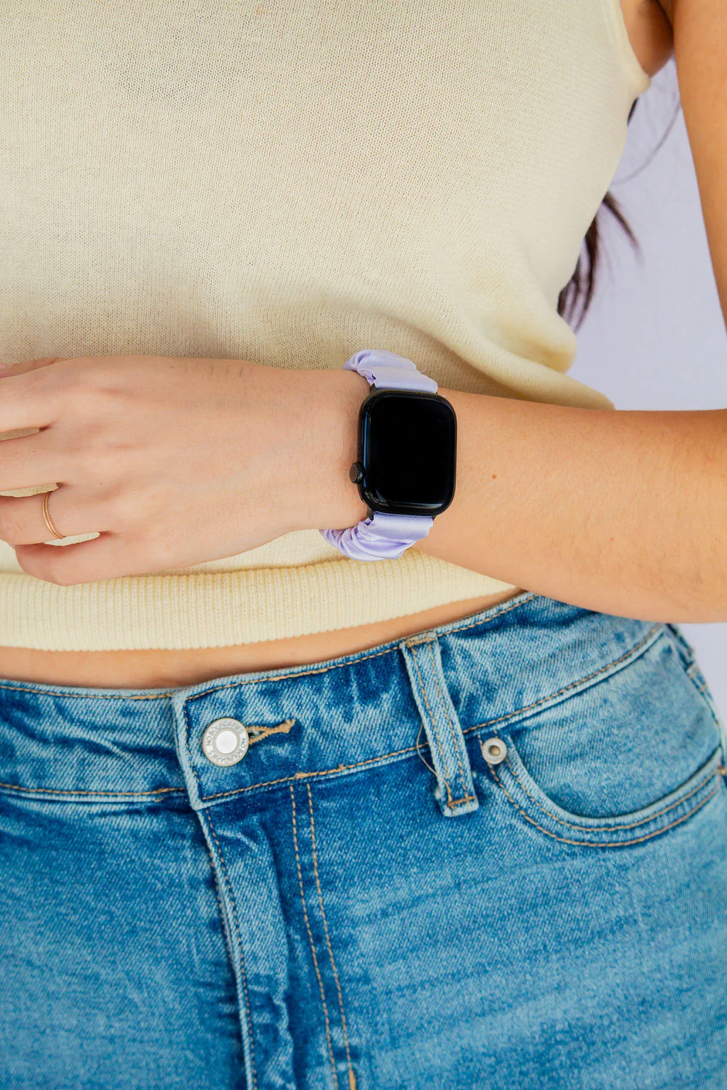 Lavender Dream Satin Apple Watch Band - Image 7