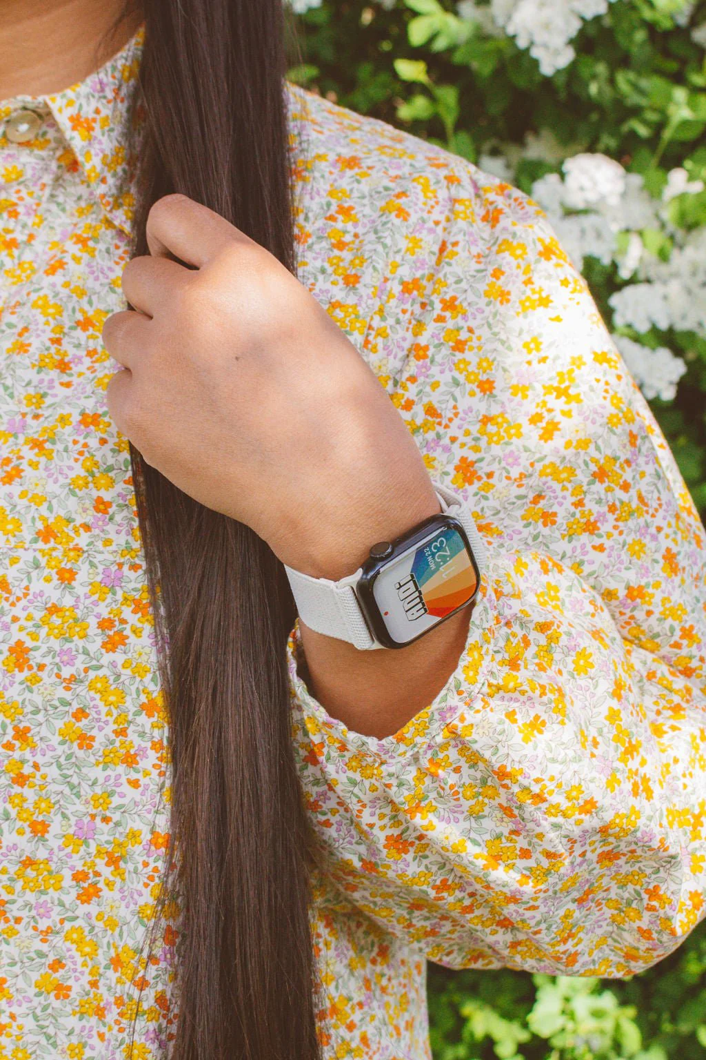 Linen Adjustable Elastic Watch Band - Image 7