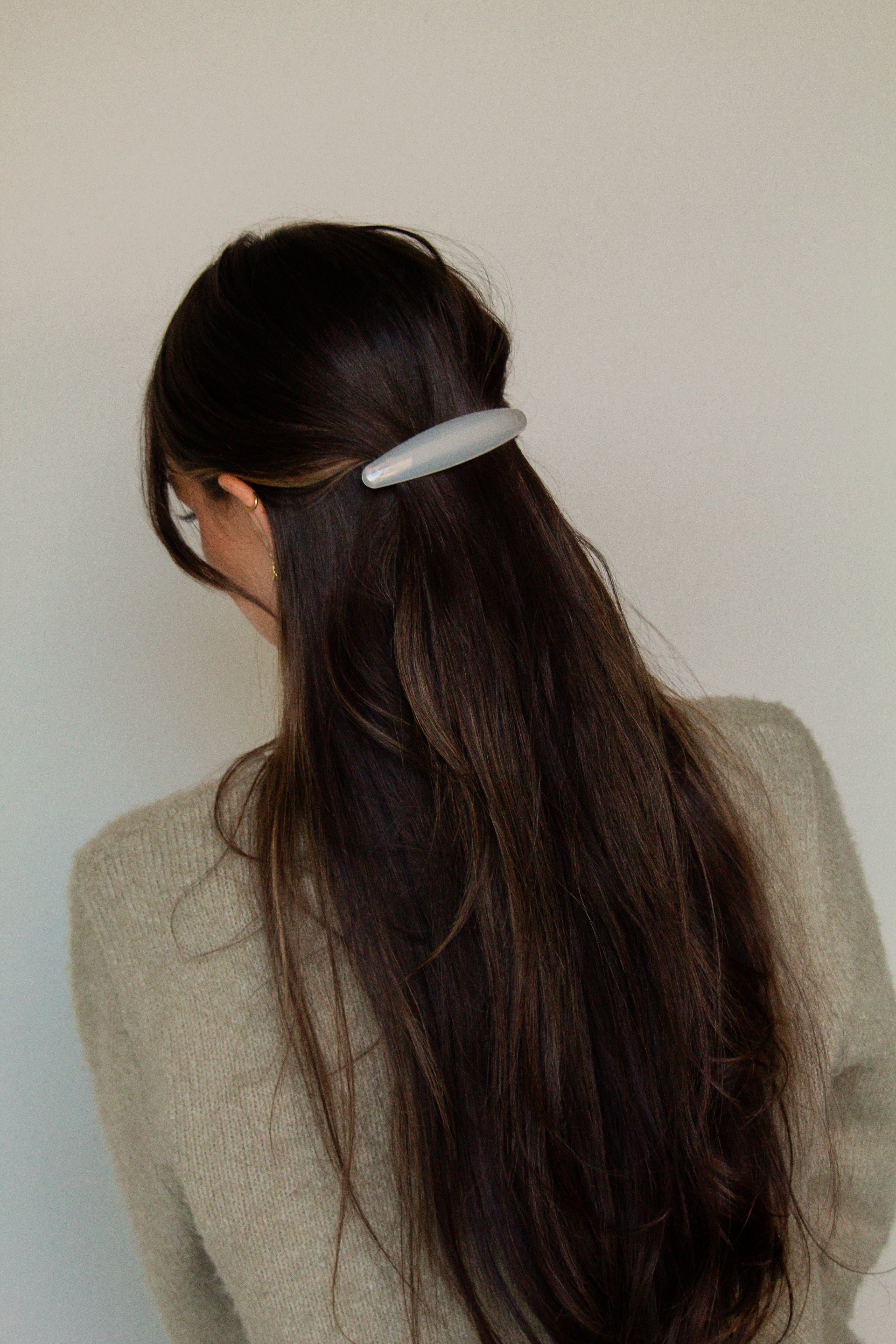 Long Oval Barrette - Image 11