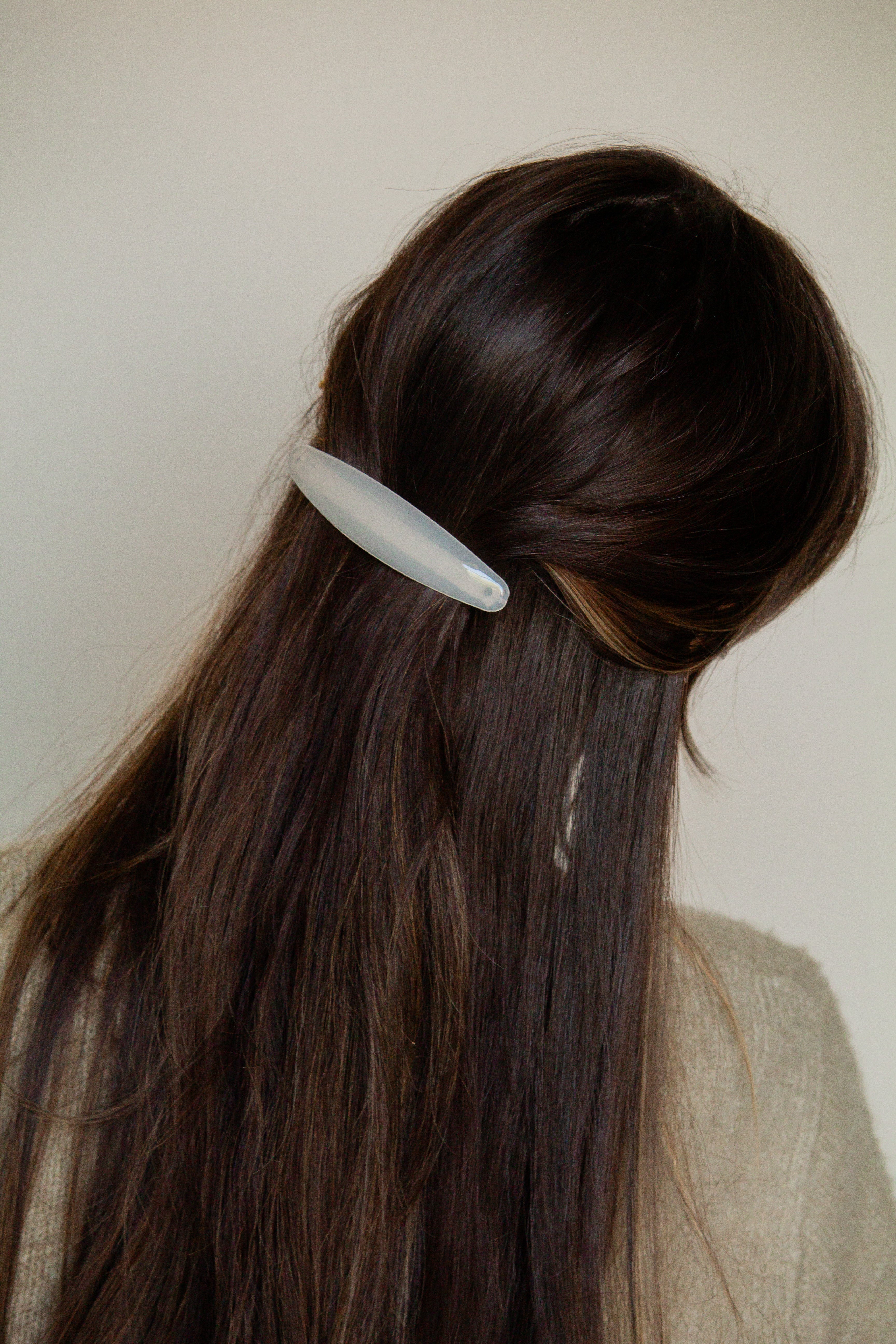 Long Oval Barrette - Image 3