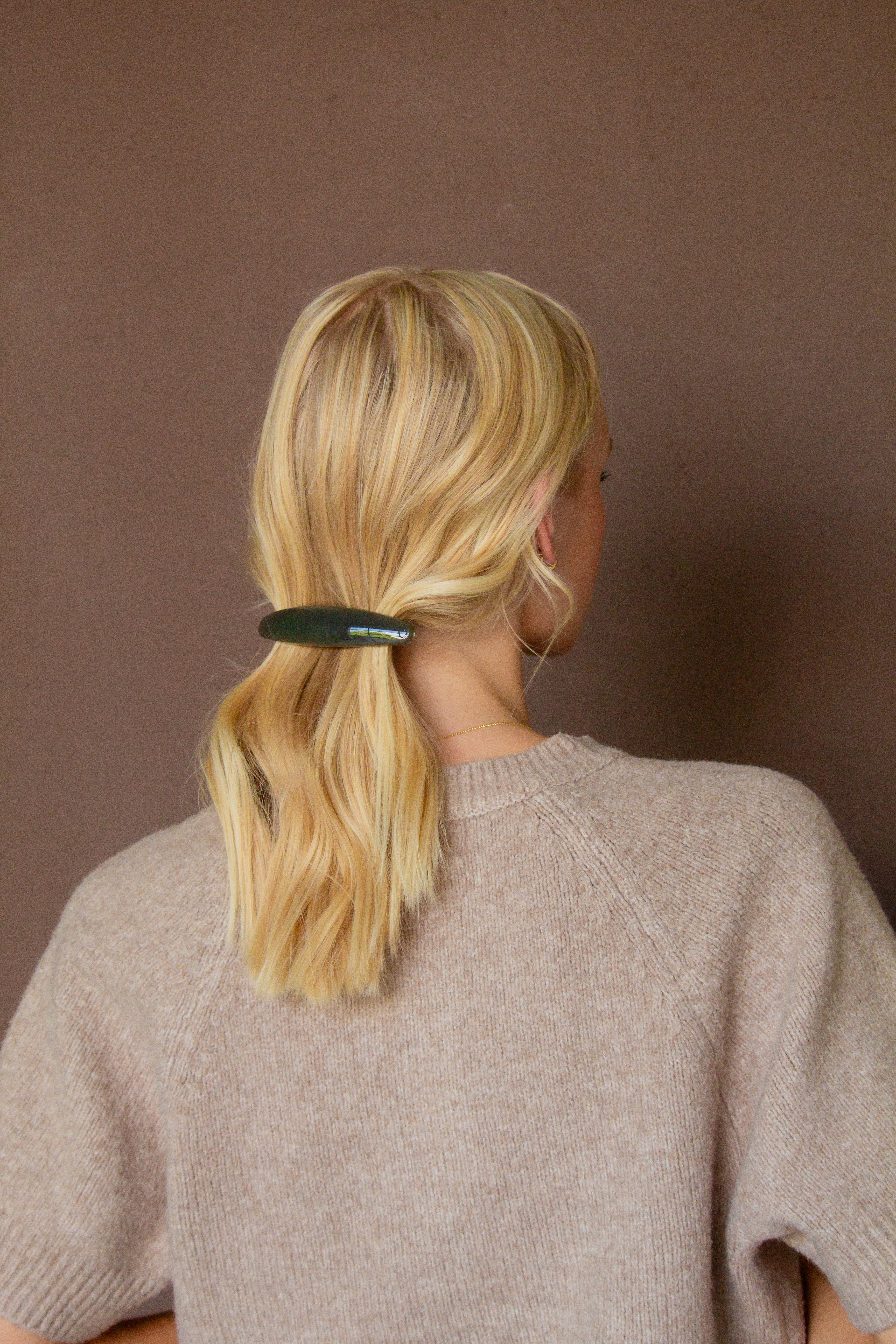 Long Oval Barrette - Image 8