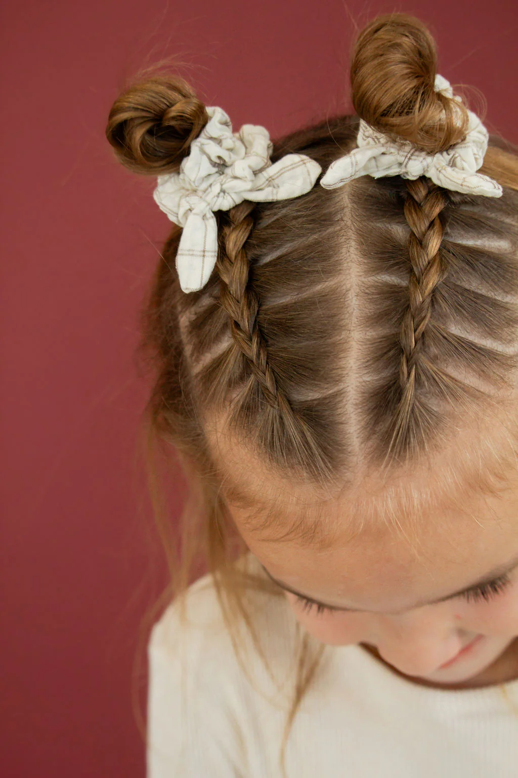 Olivia Mini Scrunchie 2-Pack - Image 5