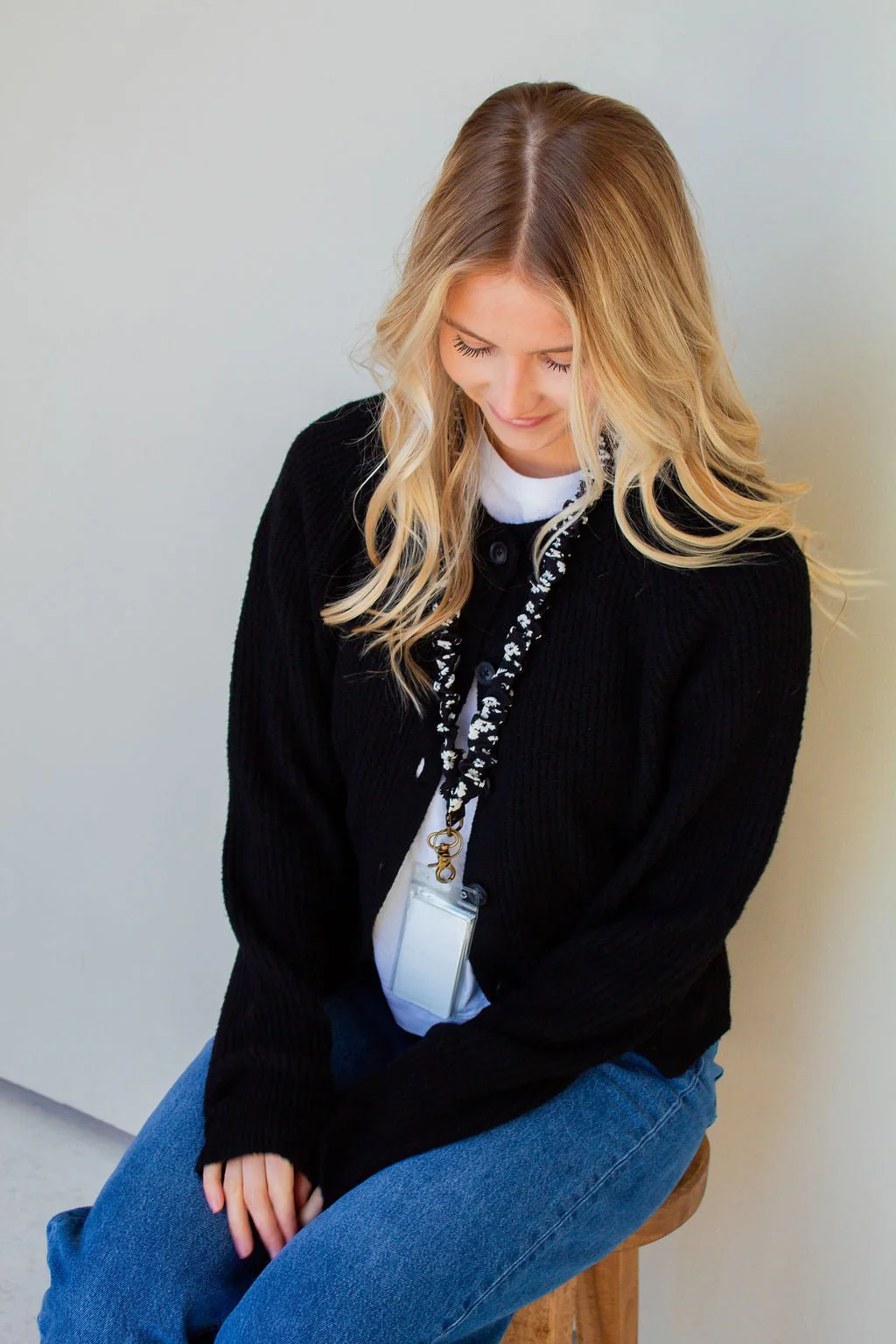 Onyx Floral Lanyard - Image 4