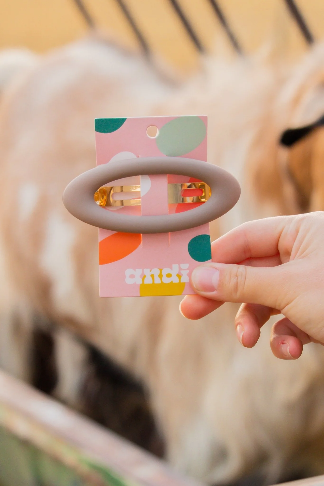 Oval Barrette - Image 3