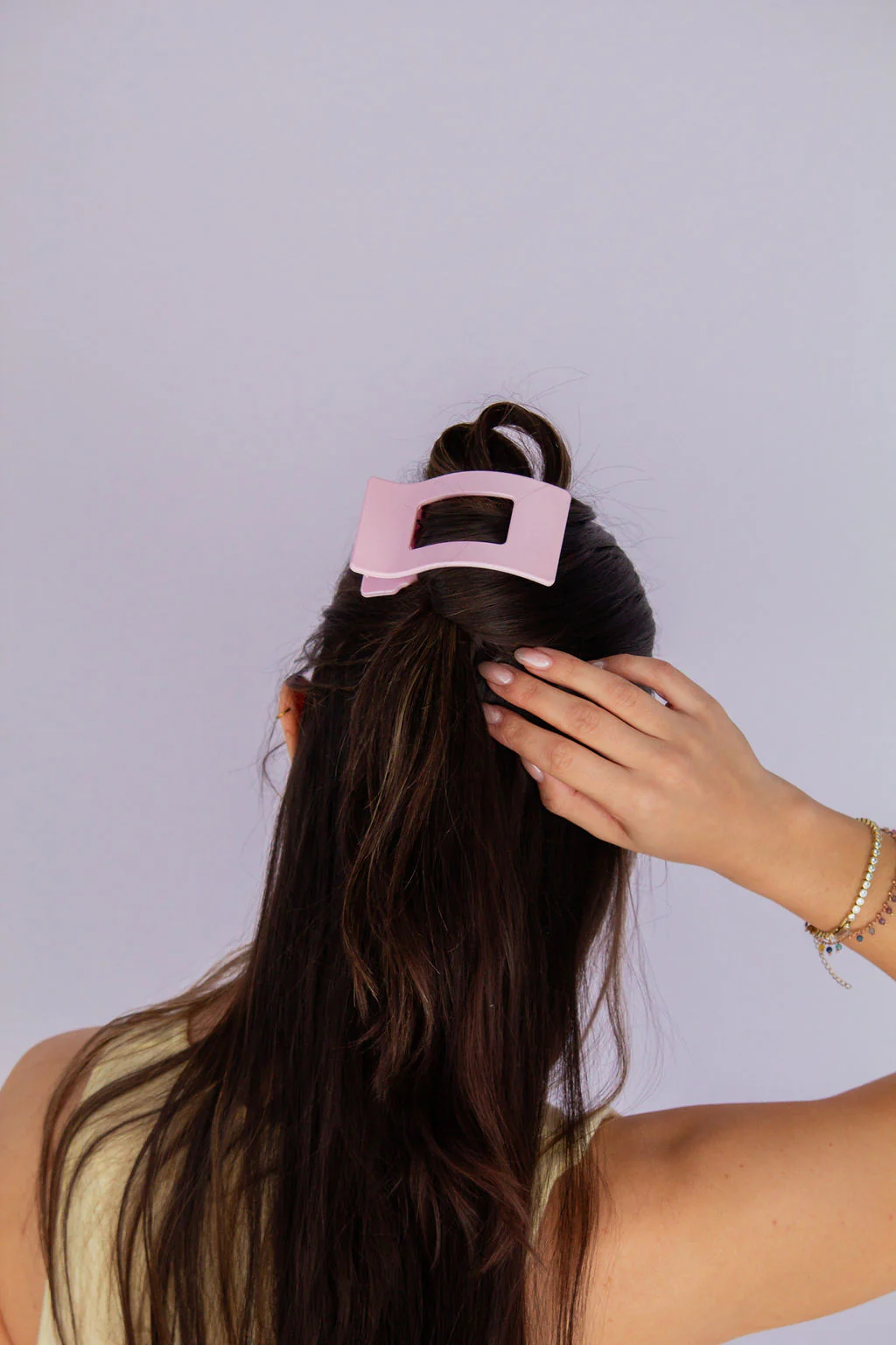 Rectangle Cutout Claw Clip - Image 4