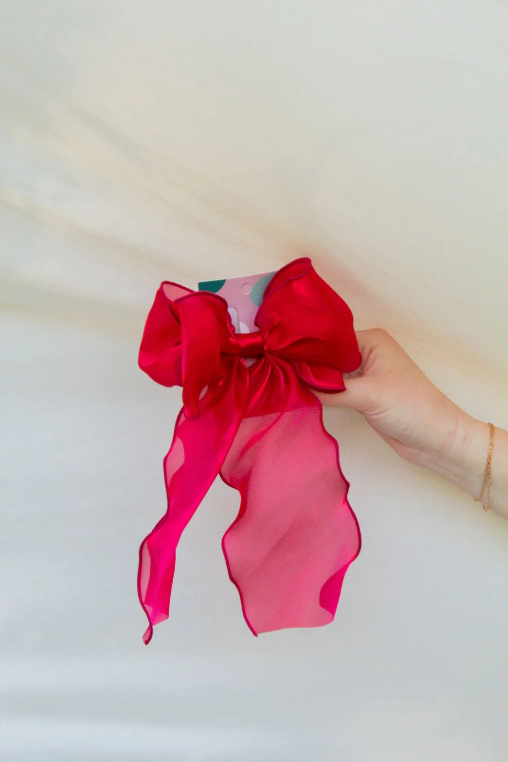 Remi Double Bow Barrette - Image 8