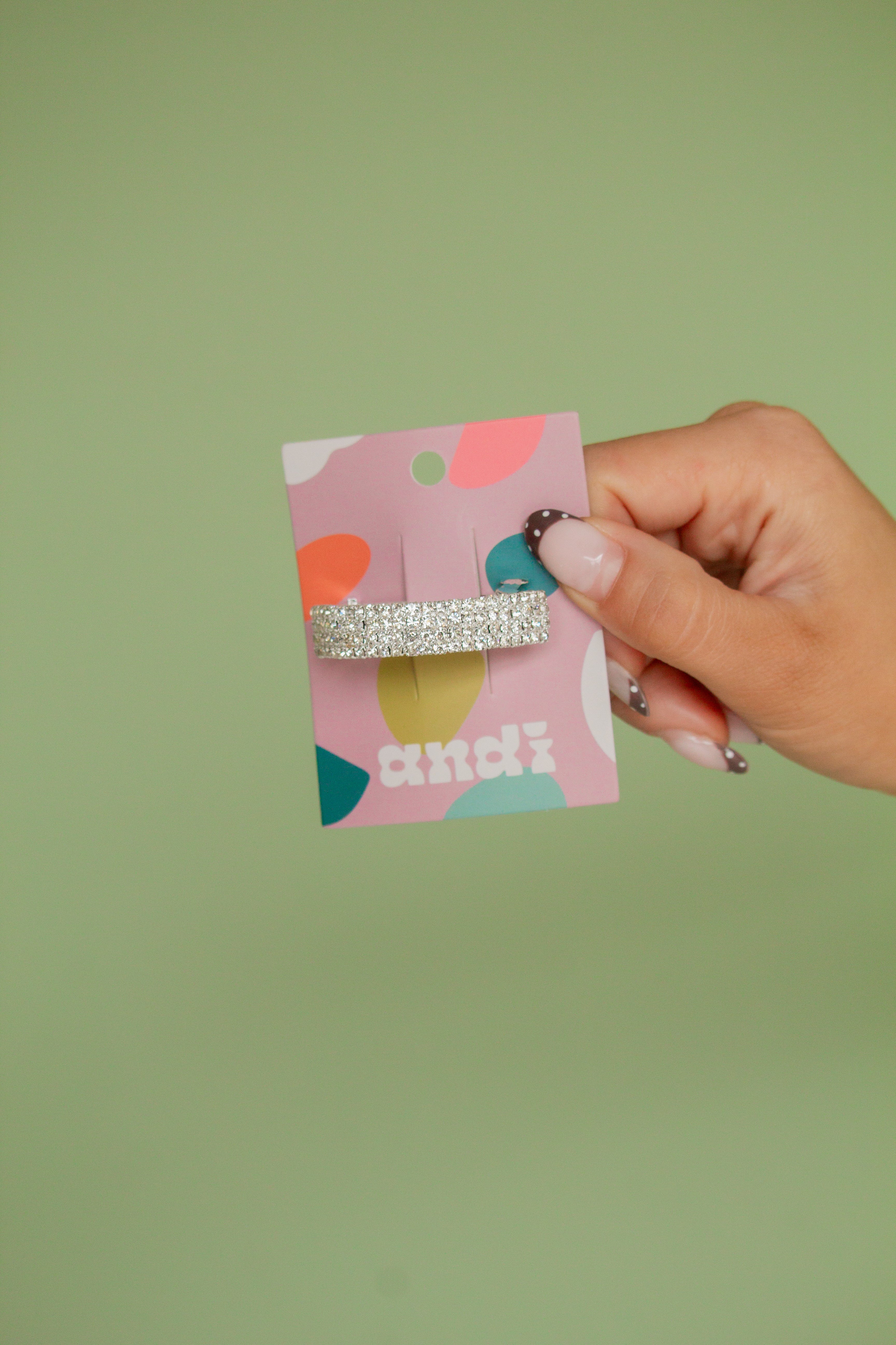 Rhinestone Ponytail Cuff - Image 2