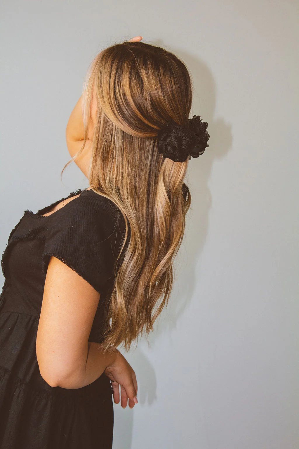 Rose Ruffle Claw Clip - Image 3