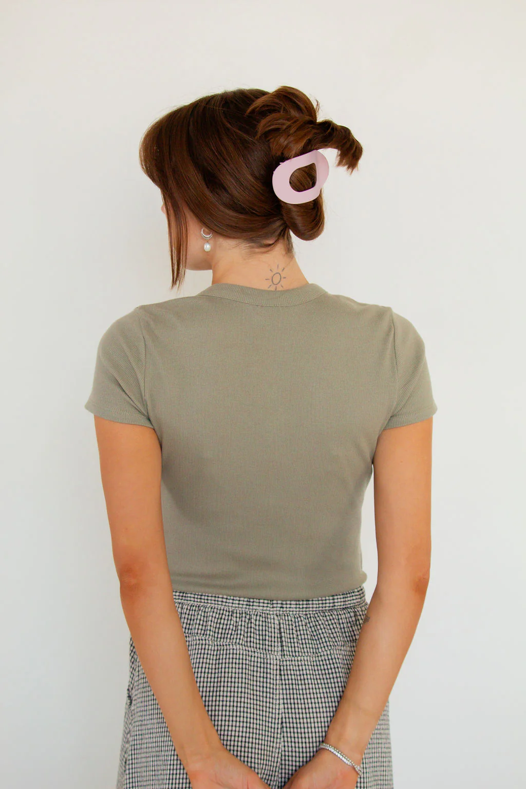 Circle Cutout Flat Claw Clip - Image 29