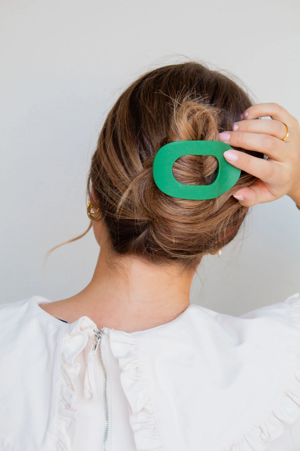 Circle Cutout Flat Claw Clip - Image 33