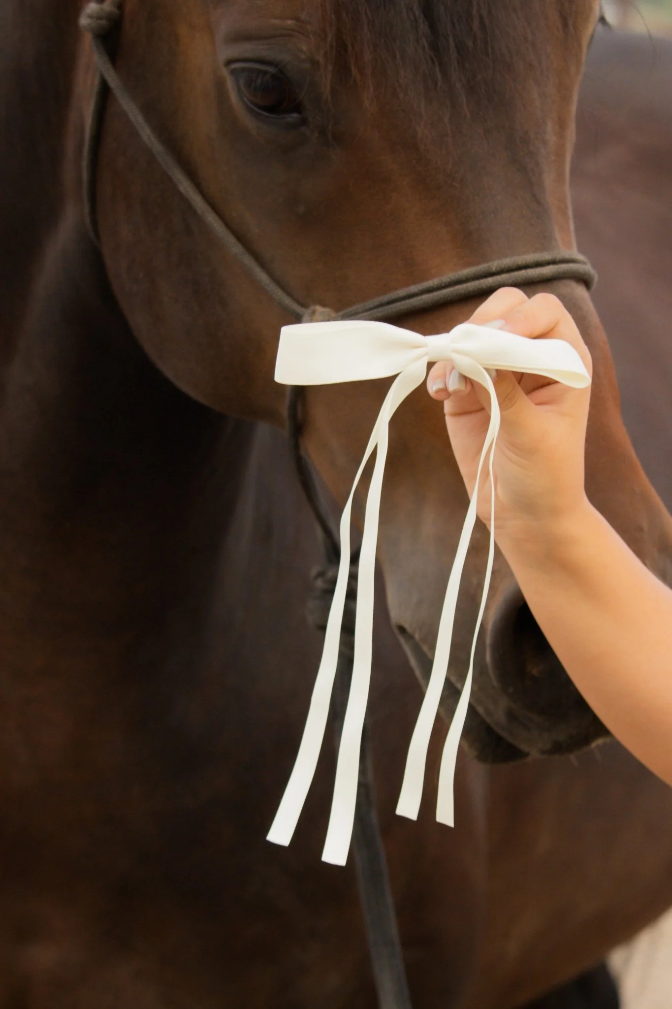 Satin Ribbon Long Bow Clip - Image 14