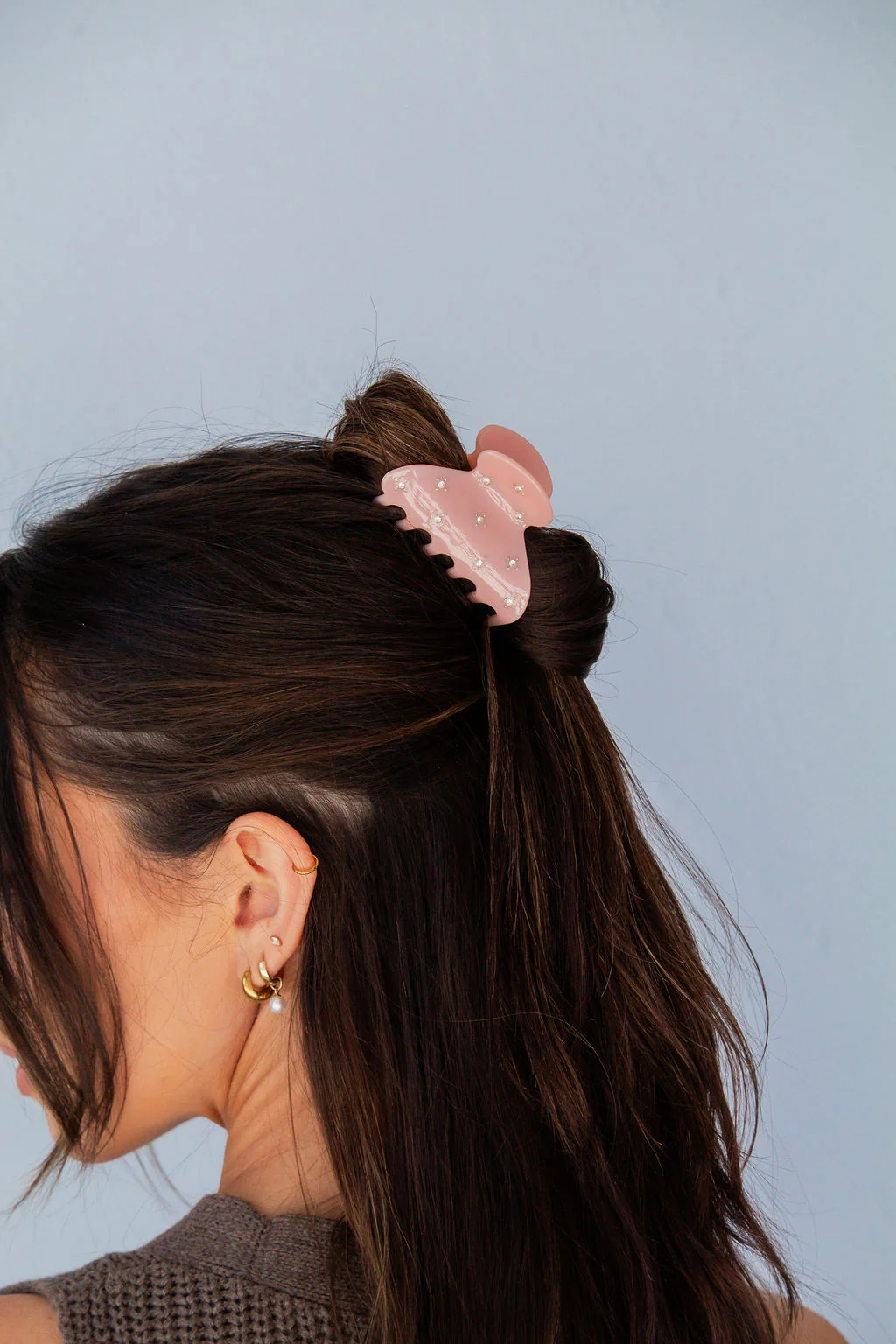 Small Crystal Claw Clip - Image 4