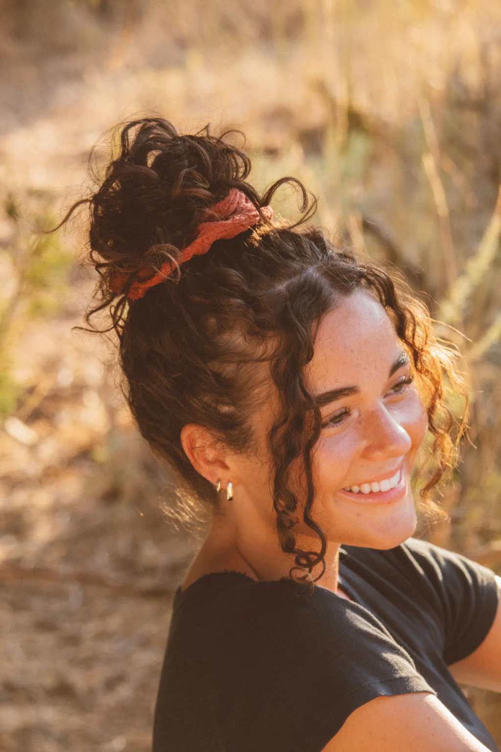 Terracotta Oversized 2.0 Scrunchie - Image 5