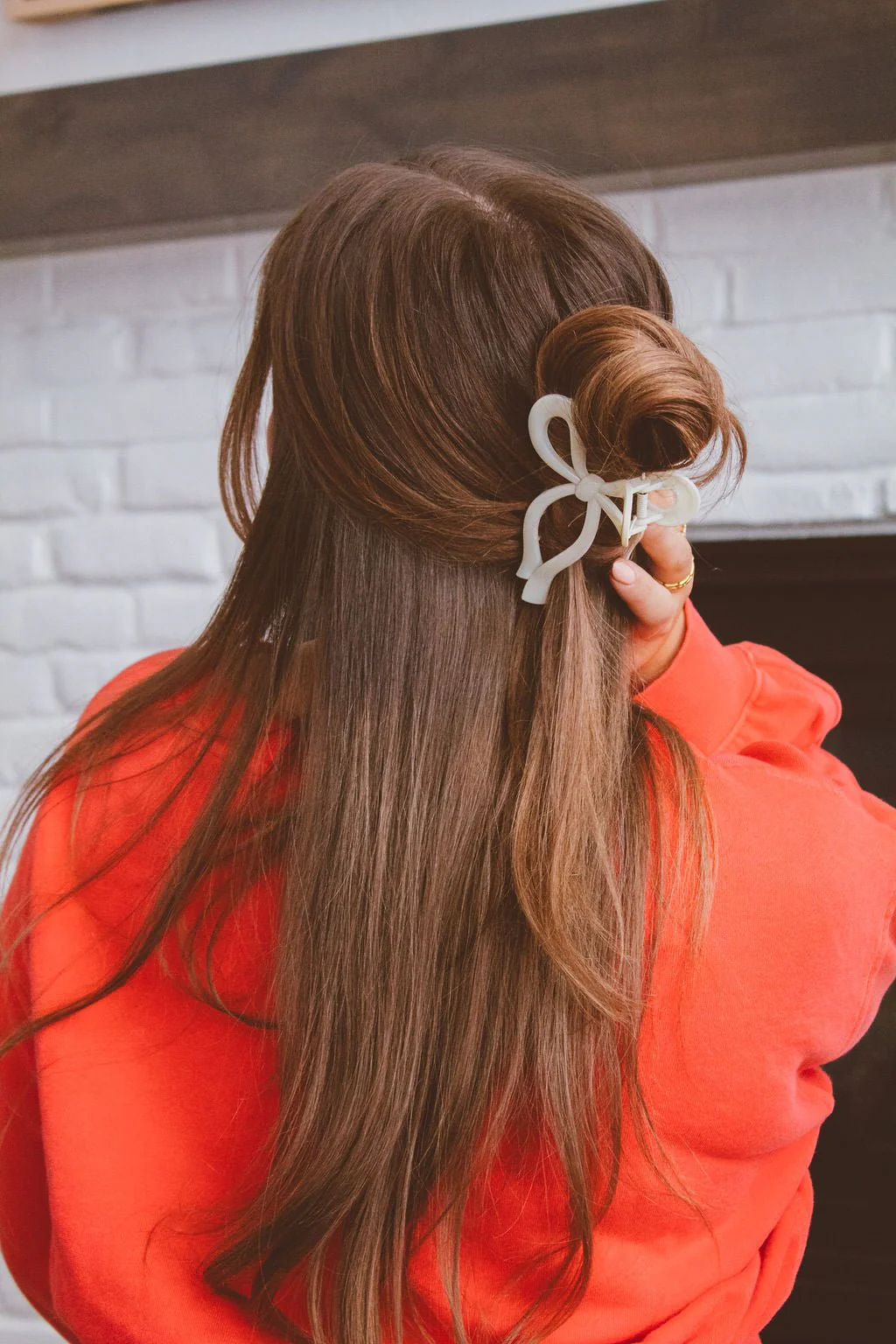Vintage Bow Claw Clip - Image 3